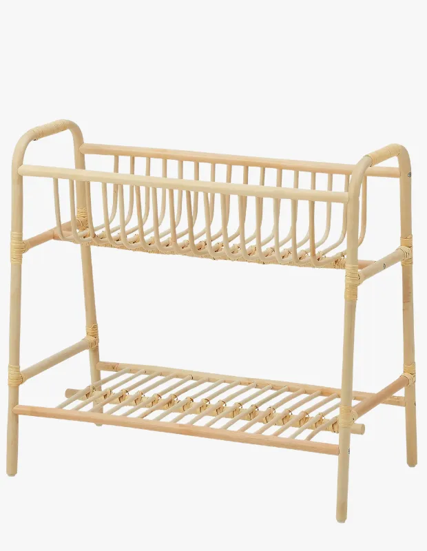 Ürün Cinsiyeti
Unisex

Ürün Tipi
Ev & Bahçe / Bitki Standı

Ürün Sezonsallığı
Dört Mevsim

Ürün Çeşidi
Rattan Çiçeklik

Ürün Özellikleri
IKEA BUSKBO rattan çiçeklik, el dokuması doğal rattan malzemesiyle üretilmiş, her parçası kendine özgü karakter taşıyan dekoratif ve fonksiyonel bir bitki standıdır. 60 cm yüksekliği sayesinde bitkileri yükselterek mekânda katmanlı bir görünüm oluşturur ve bitkilerin daha iyi sergilenmesini sağlar. Üst raf bitkiler için ideal alan sunarken, alt raf küçük saksılar veya dekoratif objeler için ekstra depolama alanı sağlar. Hafif yapısı sayesinde kolayca taşınabilir ve evin farklı alanlarında pratik kullanım sunar. Rattan malzemenin doğal dokusu zamanla karakter kazanarak ürüne daha sıcak ve özgün bir görünüm kazandırır. Sadece iç mekân kullanımı için uygundur.

Öne Çıkan Detaylar

El dokuması doğal rattan

60 cm yükselti – katmanlı sergileme

Çift raflı kullanım

Hafif ve taşınabilir yapı

Her parça benzersiz form

Doğal ve sıcak dekoratif görünüm

Kimler Kullanıyor?
Doğal materyallerle sıcak ve karakterli yaşam alanları oluşturmayı sevenler için ideal. Bitkilerini dekorasyonun bir parçası haline getirmek isteyen, bohem, İskandinav veya minimal tarzlara ilgi duyan kullanıcılar bu tür rattan çiçeklikleri tercih eder. Evinde bitkilerle yumuşak ve organik bir atmosfer yaratmak isteyenler için güçlü bir tamamlayıcıdır.

Rattan çiçeklik; el işçiliği dokusu, doğal görünümü ve fonksiyonel raf yapısıyla bitkilerinizi estetik bir şekilde sergilerken yaşam alanınıza sıcak ve özgün bir hava katar.
