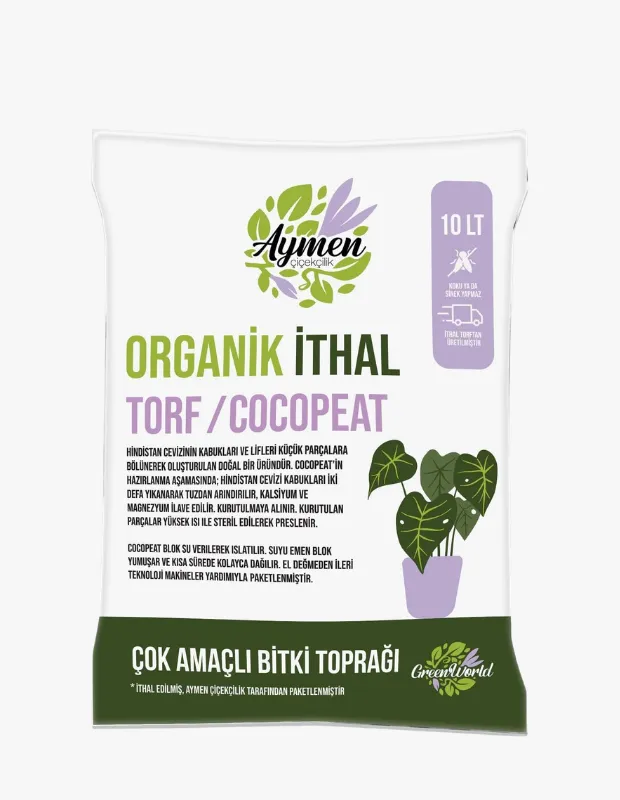 Ürün Cinsiyeti
Unisex
Ürün Tipi
Ev & Bahçe / Bitki Toprağı
Ürün Sezonsallığı
Dört Mevsim
Ürün Çeşidi
Cocopeat & Perlit Karışımlı Saksı Harcı
Ürün Özellikleri
10 litre cocopeat, torf ve perlit karışımlı bitki toprağı; bitkilerin sağlıklı kök gelişimini destekleyen, hafif ve hava geçirgen yapıya sahip özel bir yetiştirme ortamıdır. Cocopeat (hindistan cevizi torfu) lifli ve süngerimsi yapısıyla yüksek su tutma kapasitesi sağlarken, perlit toprağın havalanmasını artırır ve köklerin daha rahat gelişmesine yardımcı olur. Torf içeriği ise bitkilerin ihtiyaç duyduğu organik yapıyı destekler. Bu üçlü karışım sayesinde toprak sıkışmaz, drenaj dengelenir ve bitkiler için ideal nem-hava dengesi oluşturulur. İç ve dış mekân bitkileri, fide yetiştirme, saksı çiçekleri ve sukulentler dahil geniş bir kullanım alanına sahiptir.
Öne Çıkan Detaylar
10 L pratik kullanım hacmi
Cocopeat – yüksek su tutma kapasitesi
Perlit – hava geçirgenlik ve kök gelişimi
Torf – organik yapı ve besin desteği
Hafif, gevşek ve drenajlı toprak yapısı
İç ve dış mekân bitkileri için uygun
Kimler Kullanıyor?
Bitkilerinde sağlıklı kök gelişimi ve dengeli sulama isteyenler için ideal. Evde bitki yetiştiren, saksı değişimi yapan veya fide yetiştirme sürecinde doğru toprak karışımını arayan kullanıcılar bu tür profesyonel karışımları tercih eder. Özellikle sukulent, tropikal bitki ve iç mekân bitkileriyle ilgilenenler için güçlü bir temel oluşturur.
Cocopeat ve perlit karışımlı bitki toprağı; hafif yapısı, yüksek su tutma kapasitesi ve kök dostu formülüyle bitkileriniz için dengeli ve verimli bir yetiştirme ortamı sunar.