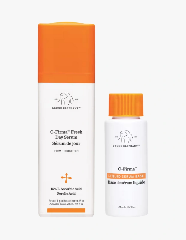 Ürün Cinsiyeti: Unisex

Ürün Tipi: Cilt Bakımı

Ürün Sezonsallığı: Dört Mevsim

Ürün Çeşidi: C Vitamini İçeren Yüz Serumu

Ürün Özellikleri:
Drunk Elephant C-Firma™ Fresh Day Serum, cilde daha aydınlık ve canlı bir görünüm kazandırmayı hedefleyen C vitamini bazlı bir gündüz serumudur.

Öne Çıkan Detaylar:

C vitamini içerikli aydınlatıcı bakım

Cilt tonunu eşitlemeye yardımcı etki

Hafif ve taze doku

Günlük kullanım için ideal

Kimler Kullanıyor?
Mat ve yorgun görünen ciltler için canlılık arayanlar.

Drunk Elephant C-Firma™ Fresh Day Serum ile cildinize günlük ışıltı kazandırın.