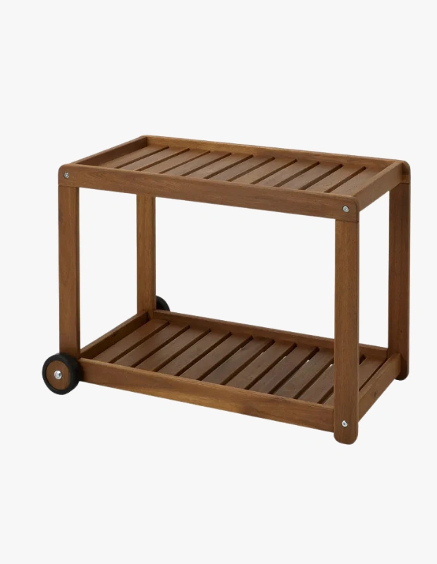 Ürün Cinsiyeti: Unisex
Ürün Tipi: Bahçe & Dış Mekân Mobilyası
Ürün Sezonsallığı: İlkbahar / Yaz
Ürün Çeşidi: Servis Arabası
Ürün Özellikleri:
IKEA BRÖGGAN servis arabası, kahverengi tonları ve pratik ölçüleriyle dış mekânlarda işlevsel bir yardımcı sunar. Servis, depolama veya yan sehpa olarak kullanılabilen tasarımı, bahçe ve teraslarda hareketli bir kullanım sağlar.
Öne Çıkan Detaylar:
83 × 40 × 57 cm kompakt ölçü
Çok amaçlı kullanım
Bahçe ve teras için uygun
Pratik ve fonksiyonel tasarım
Kimler Kullanıyor?
Açık alanlarında servis ve düzeni pratik şekilde çözmek isteyen, fonksiyonel dış mekân mobilyalarını tercih eden kullanıcılar için uygundur.
IKEA BRÖGGAN servis arabası ile açık alanlarınıza pratik, düzenli ve fonksiyonel bir kullanım ekleyin.