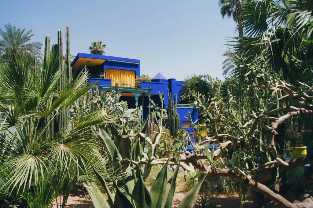 Fas Marakeş’teki Majorelle Bahçesi ve mavi villa – vizesiz Afrika tatil rotası