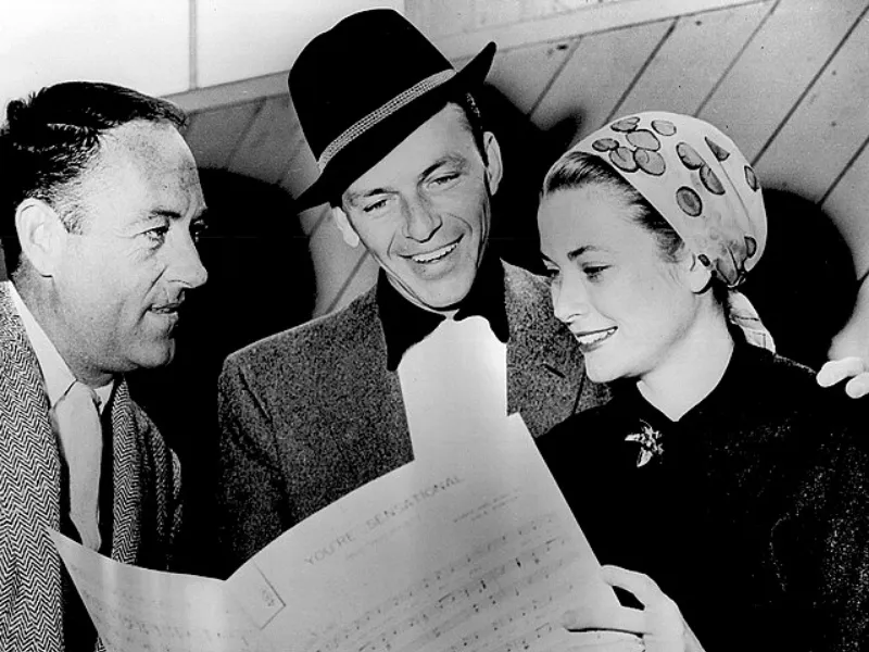 Grace Kelly ve Frank Sinatra Hollywood’un 1950’ler sahne arkası buluşması