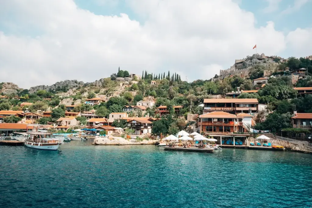 Antalya Kaş plajı.