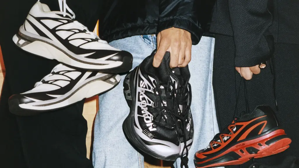 Solomon ve MM6 Maison Margiela koleksiyonundan ayakkabı modelleri