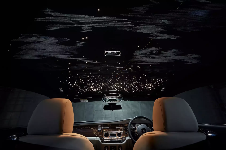 Rolls Royce yıldızlı tavan Starlight Headliner