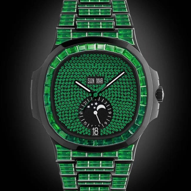 Green Diamond Patek Philippe Nautilus