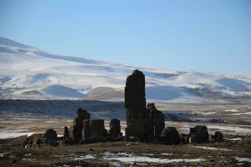 Kars doğa ve dağ manzarası