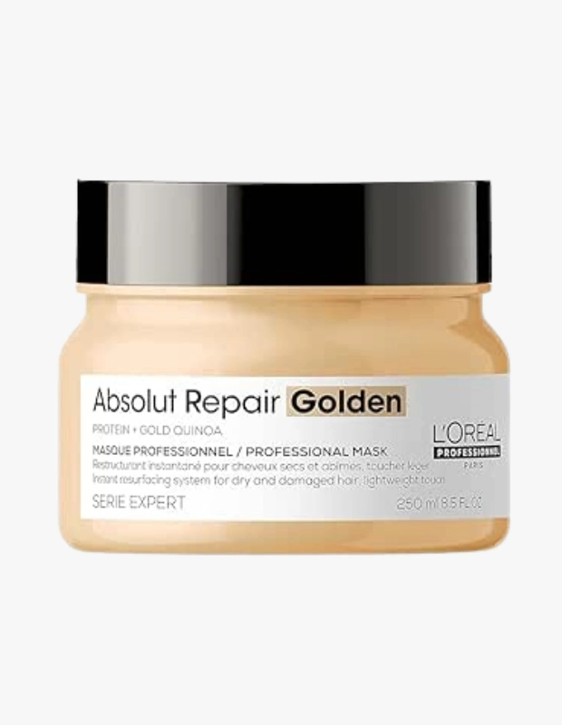 Marka Adı: L'Oréal Professionnel
Ürün Adı: L'Oréal Professionnel Absolut Repair Golden Profesyonel Onarıcı Saç Maskesi
Ürün Cinsiyeti: Belirtilmemiş
Ürün Tipi: Saç Maskesi
Ürün Sezonsallığı: Belirtilmemiş
Ürün Çeşidi: Onarıcı, Yeniden Yapılandırıcı Saç Bakım Maskesi
Ürün Özellikleri: L'Oréal Professionnel Absolut Repair Golden Profesyonel Saç Maskesi, Protein ve Altın Kinoa içeren özel formülüyle kuru ve yıpranmış saçlar için anında yeniden yapılandırma ve yüzey yenileme sağlar. Saçlara hafif bir dokunuş kazandıran bu maske, 250 ml hacmiyle profesyonel saç bakım rutininin vazgeçilmez bir parçasıdır.
Öne Çıkan Detaylar:
- Protein ve Altın Kinoa içeren özel formül
- Kuru ve yıpranmış saçlar için anında yeniden yapılandırma ve yüzey yenileme etkisi
- Saçlara hafif bir dokunuş kazandıran profesyonel bakım
Kimler Kullanıyor?: Saçlarının sağlığını önemseyen, kuru ve yıpranmış saçlarını profesyonel bir dokunuşla onarmak ve yeniden canlandırmak isteyen herkes bu maskeyi tercih edebilir. Saçlarına yoğun bakım yaparken aynı zamanda hafif ve doğal bir his arayanlar için idealdir.