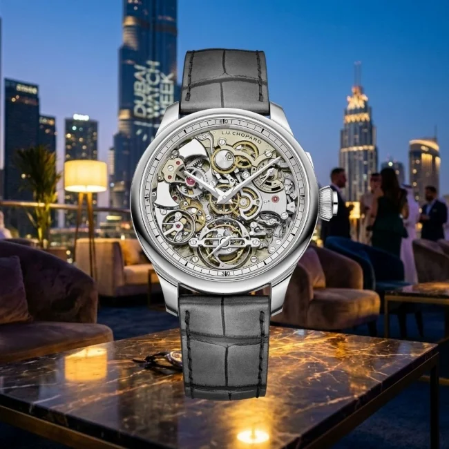Tourbillon mekanizmalı Chopard L.U.C Grand Strike minute repeater saat