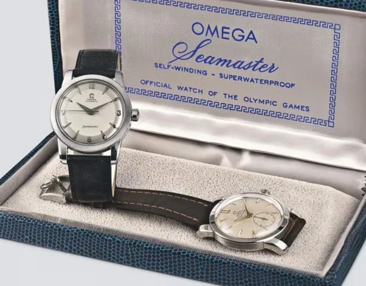 Üretilen ilk Omega Seamaster erkek kol saati