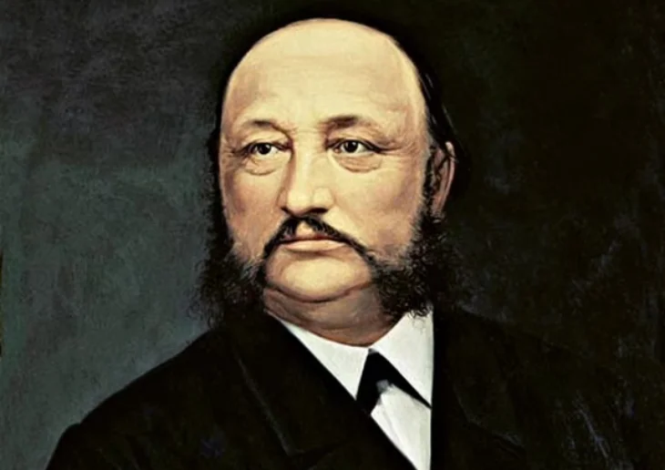 Omega Markası'nın kurucusu Louis Brandt yağlıboya portresi