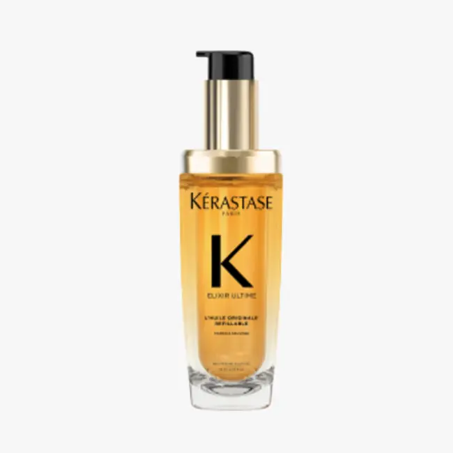 Ürün Cinsiyeti: Unisex

Ürün Tipi: Saç Bakım Ürünü

Ürün Sezonsallığı: Dört Mevsim

Ürün Çeşidi: Saç Bakım Yağı

Ürün Özellikleri:
Kérastase Elixir Ultime saç bakım yağı, saça yoğun parlaklık ve yumuşaklık kazandırmayı hedefleyen ikonik bir formüle sahiptir. Hafif yapısı sayesinde saç tellerini ağırlaştırmadan beslerken, elektriklenmeyi azaltmaya ve daha pürüzsüz bir görünüm sağlamaya yardımcı olur. Isı ile şekillendirme öncesi veya günlük bakımda çok yönlü kullanım sunar.

Öne Çıkan Detaylar:

Yoğun parlaklık etkisi

Hafif ve ağırlık yapmayan doku

Elektriklenmeyi azaltmaya yardımcı

Isı öncesi ve sonrası kullanım

Kimler Kullanıyor?
Saçında parlaklık ve pürüzsüzlük arayan, bakım yağlarını hafif ama etkili formüllerle tercih eden kullanıcılar için ideal bir seçenektir.

Kérastase Elixir Ultime ile saçlarınıza parlaklık, yumuşaklık ve pürüzsüz bir bakım dokunuşu kazandırın.