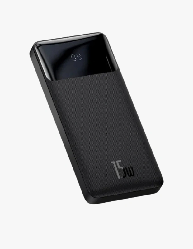 Ürün Cinsiyeti: Unisex
Ürün Tipi: Elektronik Aksesuar
Ürün Sezonsallığı: Dört Mevsim
Ürün Çeşidi: Powerbank
Ürün Özellikleri:
Baseus Bipow Overseas Edition powerbank, 10.000 mAh kapasitesiyle mobil cihazlar için gün boyu ek enerji desteği sunar. Dijital ekranı sayesinde kalan şarj seviyesini net şekilde gösterirken, 15W hızlı şarj desteğiyle pratik bir kullanım sağlar. Kompakt tasarımıyla seyahatlerde ve günlük kullanımda kolay taşınabilir bir çözümdür.
Öne Çıkan Detaylar:
10.000 mAh yüksek kapasite
Dijital şarj göstergesi
15W hızlı şarj desteği
Taşınabilir ve kompakt tasarım
Kimler Kullanıyor?
Gün içinde mobil cihazlarını aktif kullanan, seyahat ve dış mekânlarda şarj özgürlüğüne ihtiyaç duyan kullanıcılar için idealdir.
Baseus Bipow powerbank ile cihazlarınızı hızlı, güvenli ve taşınabilir şekilde gün boyu şarj edin.