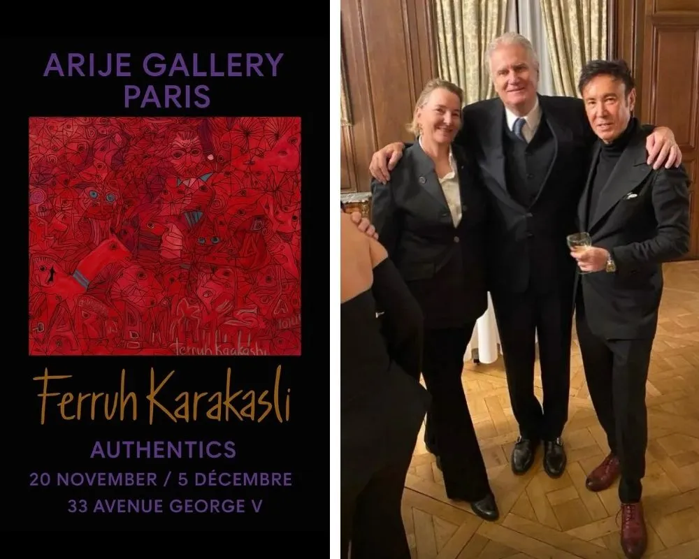 Collection Arije Paris’te Bir Türk Ressam: Ferruh Karakaşlı'nın Avrupa Yürüyüşü