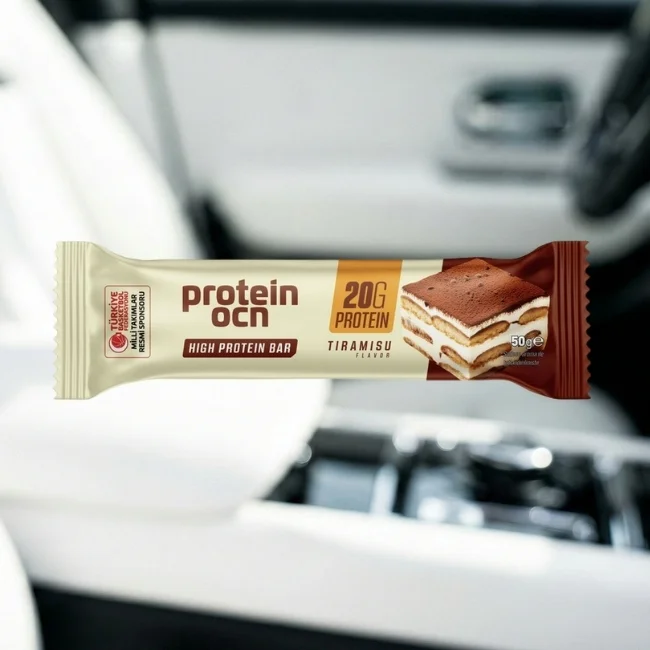 Proteinocean tiramisu aromalı protein bar 20 gr protein