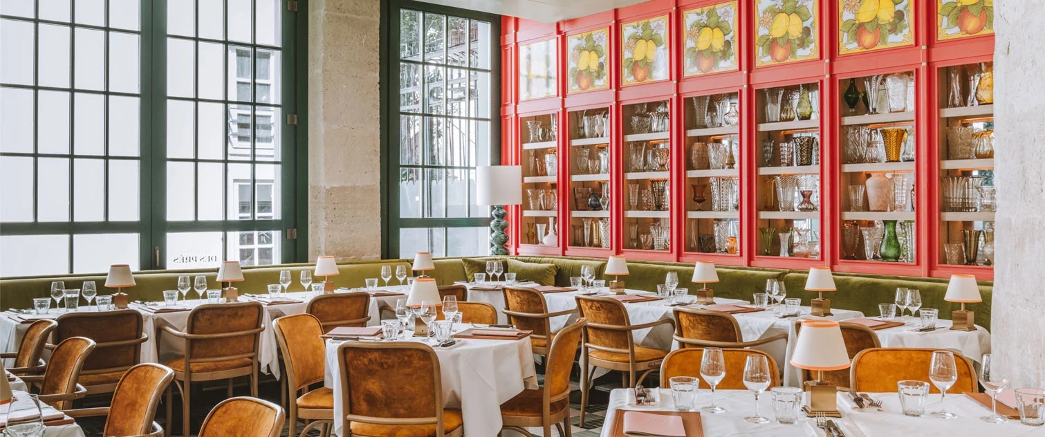 Brasserie des Prés iç salon