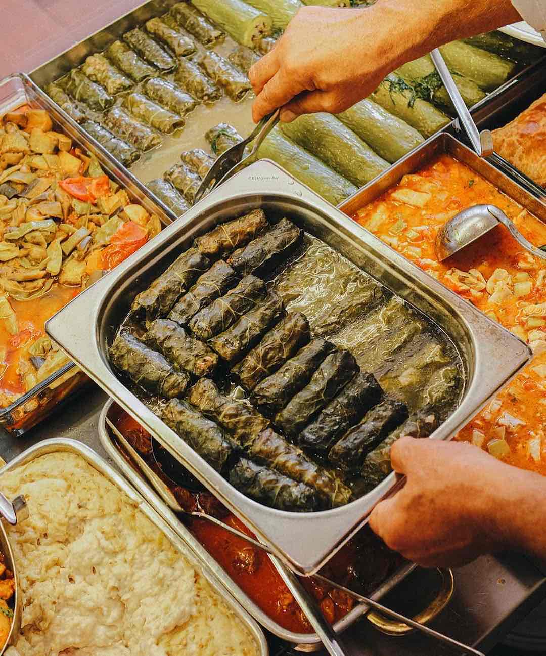 Hünkar Lokantası yaprak sarma 