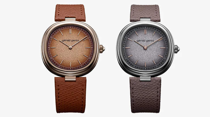 Gérald Genta Geneva Time Only minimalist İsviçre Swiss Made erkek kol saati