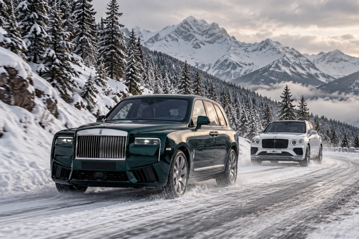 karli-dag-yolu-bentley-bentayga-rolls-royce-cullinan-luks-suv