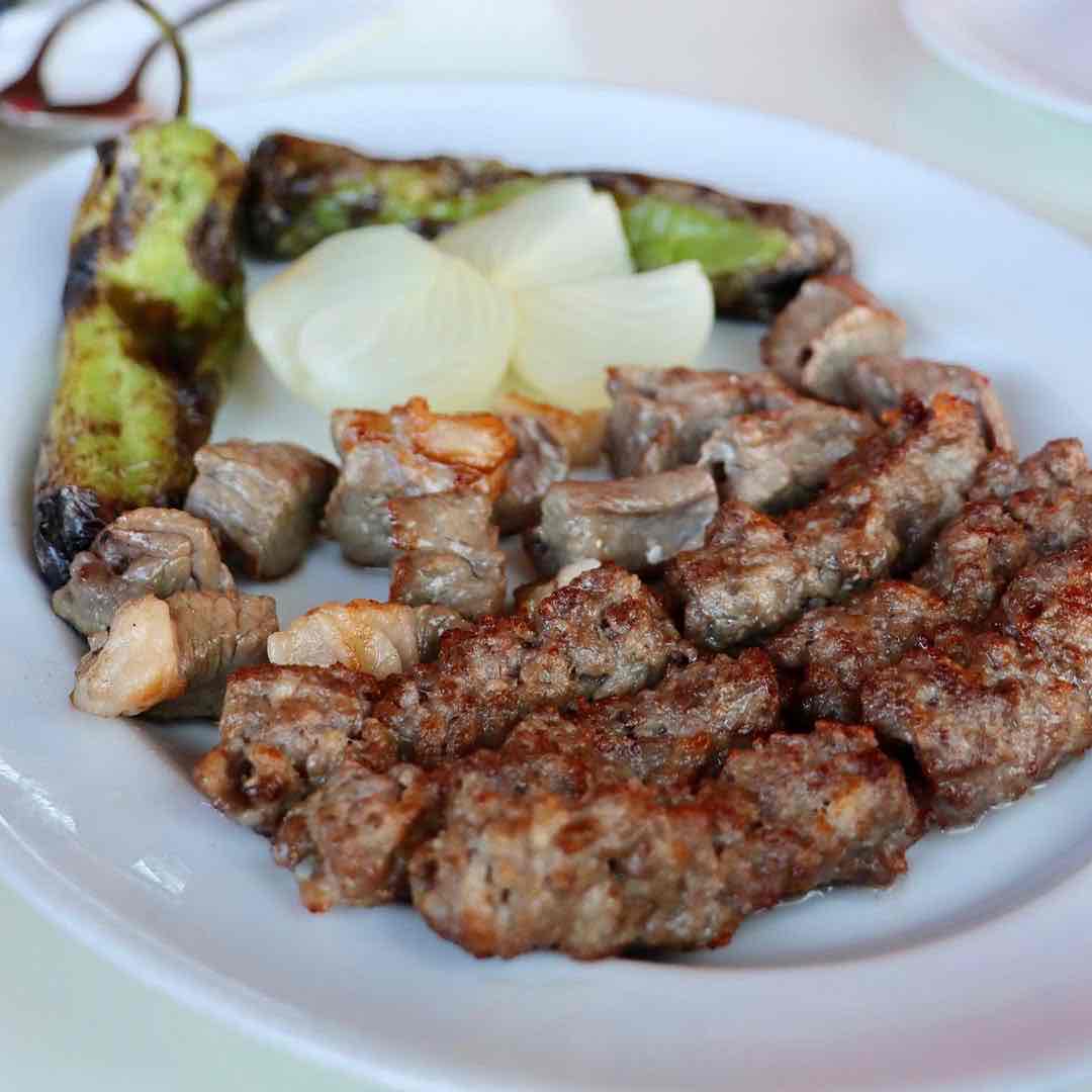 Şişçi Volkan, şiş tabağı