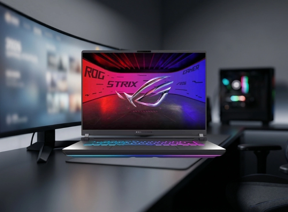 Marka Adı: ASUS
Ürün Adı: ASUS Unisex ROG Strix G16
Ürün Cinsiyeti: Unisex
Ürün Tipi: Oyun Dizüstü Bilgisayarı
Ürün Sezonsallığı: Belirtilmemiş
Ürün Çeşidi: Üst Segment Oyun Dizüstü Bilgisayarı
Ürün Özellikleri: Modern ve agresif bir tasarıma sahip ASUS ROG Strix G16, özellikle rekabetçi e-spor oyuncuları için tasarlanmış üst segment bir oyun dizüstü bilgisayarıdır. Görselde belirgin olan çok renkli RGB aydınlatmalı klavyesi ve ön kenarındaki stil sahibi ışık şeridi, dinamik bir oyun deneyimi sunar. Ürünün açık renkli alt kasası ve koyu renkli üst kapağı estetik bir kontrast yaratırken, ince çerçeveli 16 inç ekranı geniş bir görüntüleme alanı sağlar. Güçlü Intel i7-14650HX işlemci ve RTX 5060 grafik kartı ile yüksek performans sunar. Gelişmiş ROG soğutma sistemi sayesinde uzun oyun seanslarında dahi stabil performansını korur ve düşük gecikme odaklı mimarisi ile rekabetçi oyunlarda avantaj sağlar.
Öne Çıkan Detaylar:
- Yüksek performanslı Intel i7 işlemci ve RTX 5060 grafik kartı
- Yüksek yenileme hızına sahip 16 inç geniş ekran paneli
- Agresif RGB aydınlatmalı klavye ve gelişmiş ROG soğutma sistemi
Kimler Kullanıyor?: Bu ürün, e-spor odaklı rekabetçi oyun dünyasında zirveye oynamayı hedefleyen, her kare hızının ve en düşük gecikmenin fark yarattığı profesyonel veya yarı profesyonel oyuncular için tasarlanmıştır. Yüksek performanslı donanımı ve gelişmiş soğutma sistemi sayesinde uzun soluklu oyun maratonlarında bile istikrarlı bir deneyim arayanlar, bu dizüstü bilgisayarın gücünden ve hızından faydalanabilirler. Modern ve agresif oyuncu estetiğini benimseyen teknoloji tutkunları da bu cihazı tercih edebilir.