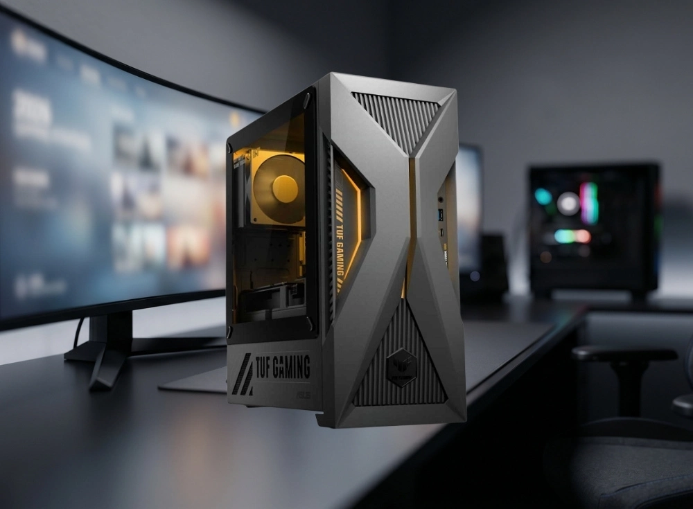 Marka Adı: ASUS TUF Gaming
Ürün Adı: ASUS TUF Gaming T500
Ürün Cinsiyeti: Belirtilmemiş
Ürün Tipi: Masaüstü Oyun Bilgisayarı
Ürün Sezonsallığı: Belirtilmemiş
Ürün Çeşidi: Hazır Oyuncu Sistemi
Ürün Özellikleri: Bu masaüstü oyun bilgisayarı, Intel i5-13420H işlemcisi ve NVIDIA GeForce RTX 5060 8GB ekran kartı ile donatılmıştır. 16 GB RAM ve 1 TB SSD depolama birimine sahip olan sistem, orta segment oyuncular için dengeli bir performans sunar. TUF serisinin karakteristik dayanıklı ve modern çizgili kasası, temperli cam yan paneli ve içten gelen sarı/turuncu ışıklandırmasıyla estetik bir görünüme sahiptir. Ön panelde yer alan belirgin geometrik desenler ve aydınlatmalı TUF Gaming logosu, oyuncu odaklı tasarımını vurgular. Etkili soğutma sistemi sayesinde uzun oyun seanslarında bile stabil ve akıcı bir deneyim hedefler.
Öne Çıkan Detaylar:
- Güçlü Intel i5-13420H işlemci ve NVIDIA GeForce RTX 5060 8GB ekran kartı
- TUF serisine özgü dayanıklı ve estetik kasa tasarımı
- Uzun süreli kullanımlarda stabil ve dengeli oyun performansı
Kimler Kullanıyor?: Bu masaüstü oyun bilgisayarı, yüksek performans gerektiren oyun deneyimini uzun ömürlü, sorunsuz ve stabil bir şekilde yaşamak isteyen herkes için idealdir. Özellikle orta segmentte güçlü donanımlarla güncel oyunları akıcı oynamayı hedefleyen, hazır sistemin sunduğu kolaylığı ve dayanıklılığı tercih eden oyuncular tarafından beğeniyle karşılanmaktadır.