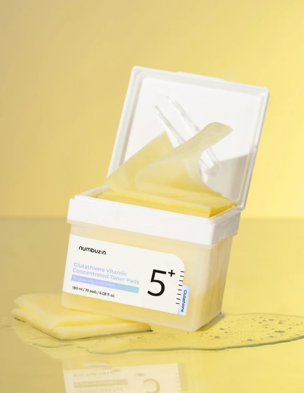 Numbuzin No.5 Glutathione Vitamin Concentrated Toner Pad Ürün Görseli