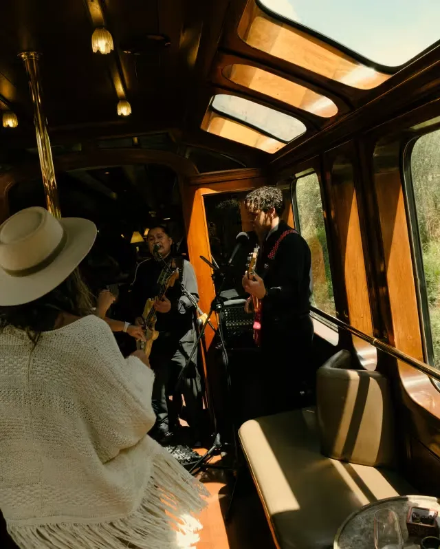 Belmond Hiram Bingham, müzik gecesi