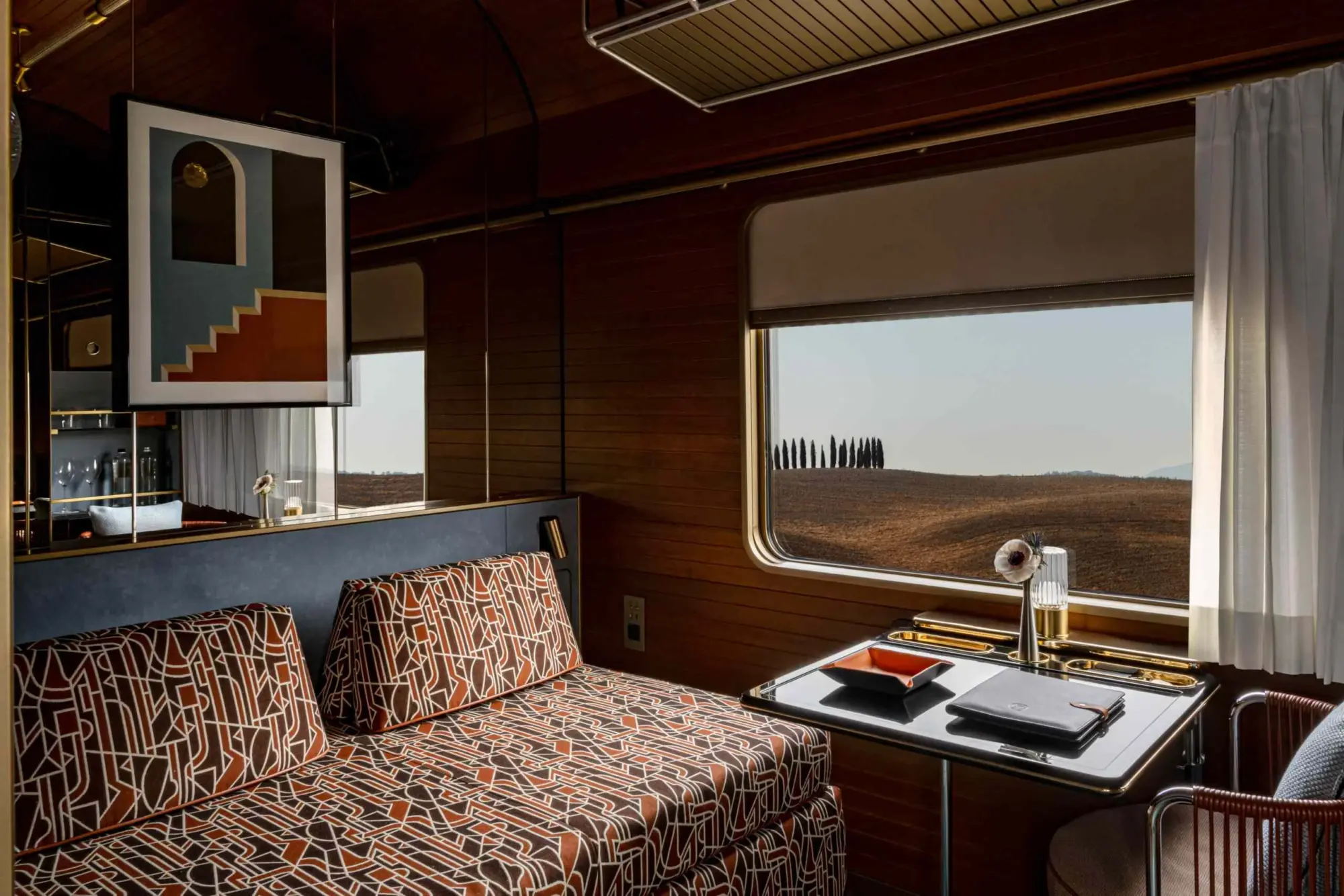 La Dolce Vita Orient Express, yatak odasından manzara