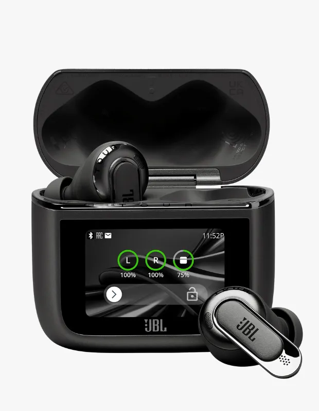 Marka Adı: JBL
Ürün Adı: JBL Tour Pro 3 TWS Bluetooth Kulak İçi Kulaklık
Ürün Cinsiyeti: Belirtilmemiş
Ürün Tipi: TWS Kulak İçi Kulaklık
Ürün Sezonsallığı: Belirtilmemiş
Ürün Çeşidi: Akıllı Ekranlı Bluetooth Kulak İçi Kulaklık
Ürün Özellikleri: Siyah renkte, şık ve ergonomik tasarıma sahip bu kulak içi kulaklık, yenilikçi akıllı dokunmatik ekrana sahip şarj kutusuyla öne çıkar. Bu ekran üzerinden müzik, çağrı ve bildirim yönetimi gibi temel işlevler telefona dokunmadan kolayca gerçekleştirilebilir. Bluetooth 5.3 bağlantı teknolojisi sayesinde çoklu cihaz desteği ve ultra stabil bir deneyim sunarken, Adaptif Aktif Gürültü Engelleme (ANC) özelliği dış sesleri etkin bir şekilde izole eder. Dolby Surround desteği ile sinematik bir ses derinliği sağlayan ürün, 20 Hz - 40 kHz geniş frekans aralığı ve 104 dB duyarlılık ile Hi-Res ses kalitesinde detayları yakalar. Toplamda 40 saate varan kullanım süresi ve hızlı şarj özelliği ile uzun süreli performans sağlar.
Öne Çıkan Detaylar:
- Şarj kutusu üzerinde entegre, dokunmatik akıllı kontrol ekranı ile kolay yönetim.
- Adaptif Aktif Gürültü Engelleme (ANC) ve Dolby Surround destekli sinematik ses deneyimi.
- Bluetooth 5.3 ile çoklu cihaz desteği ve 40 saate varan toplam kullanım süresi.
Kimler Kullanıyor?: Teknolojiye düşkün, mobil cihazlarına bağlı kalmadan ses deneyimini ve bildirimlerini kolayca yönetmek isteyen kişiler için idealdir. Şık tasarımıyla günlük stilini tamamlamak isteyenler, yoğun şehir temposunda gürültüden arınmış bir müzik keyfi arayanlar, uzun pil ömrüyle kesintisiz kullanım bekleyen ve akıllı ekran üzerinden tüm kontrolleri parmaklarının ucunda tutma lüksünü arayan herkes bu ürünü tercih edebilir.