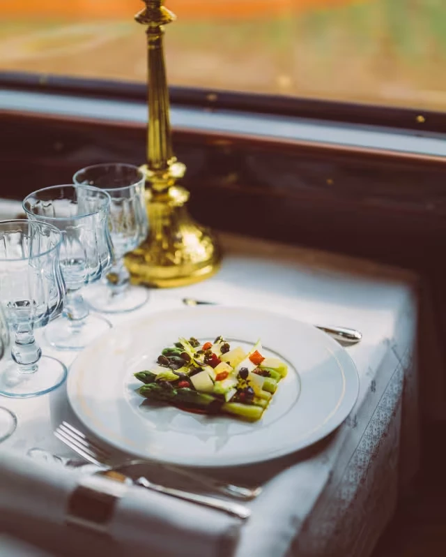 Venice Simplon-Orient-Express, şefin menüsünden lezzetler