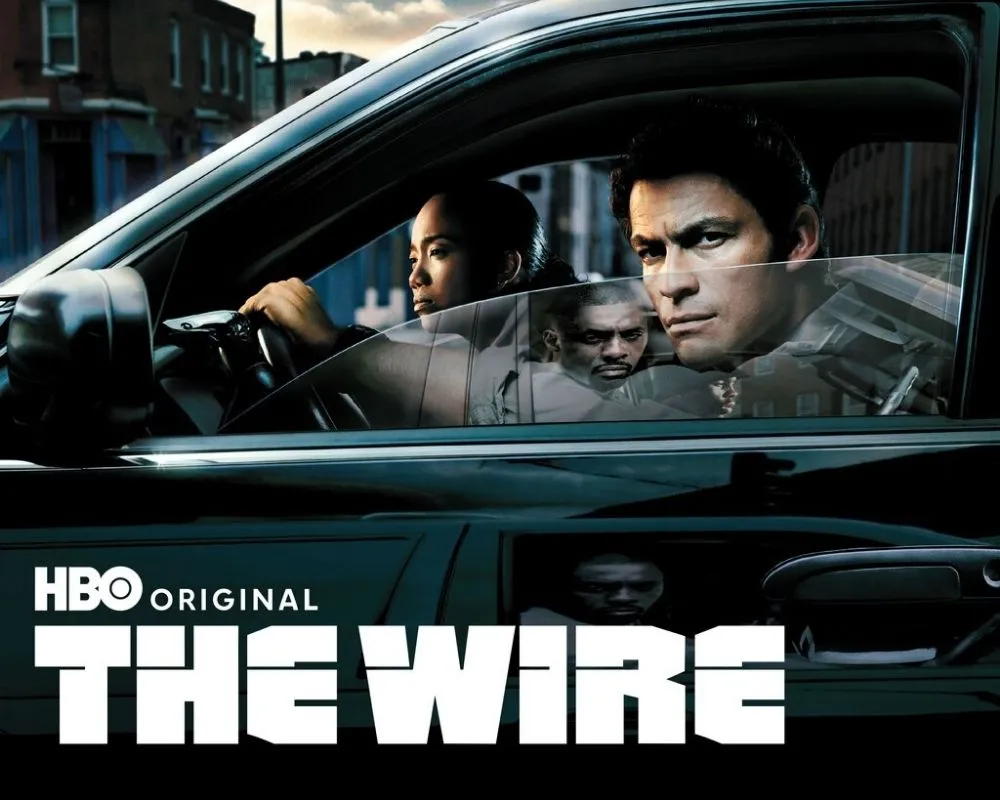 The Wire dizisinin HBO tarafından yapılmış tanıtım görseli