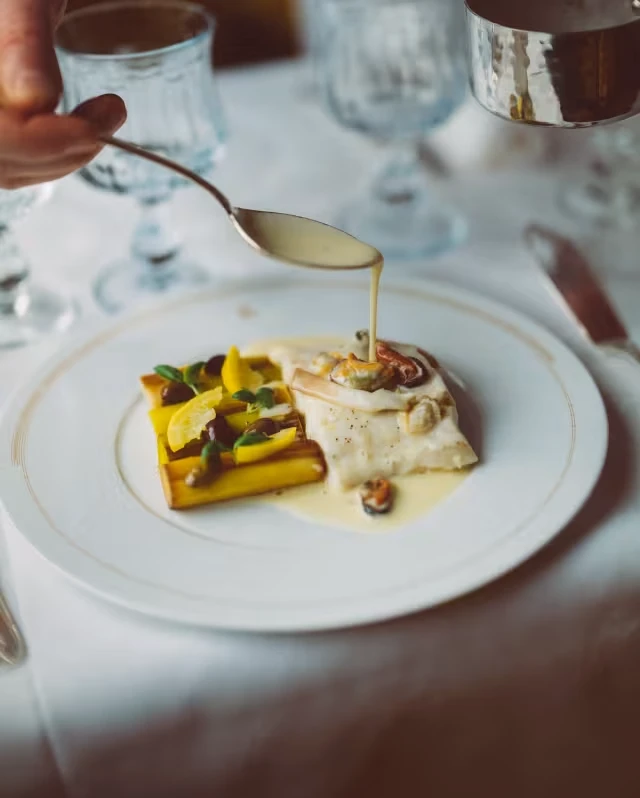Venice Simplon-Orient-Express, fine dining tabak sunumu