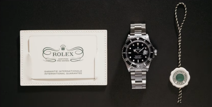 Sertifikalı ikinci el Rolex Submariner dalgıç saati, lüks spor saat