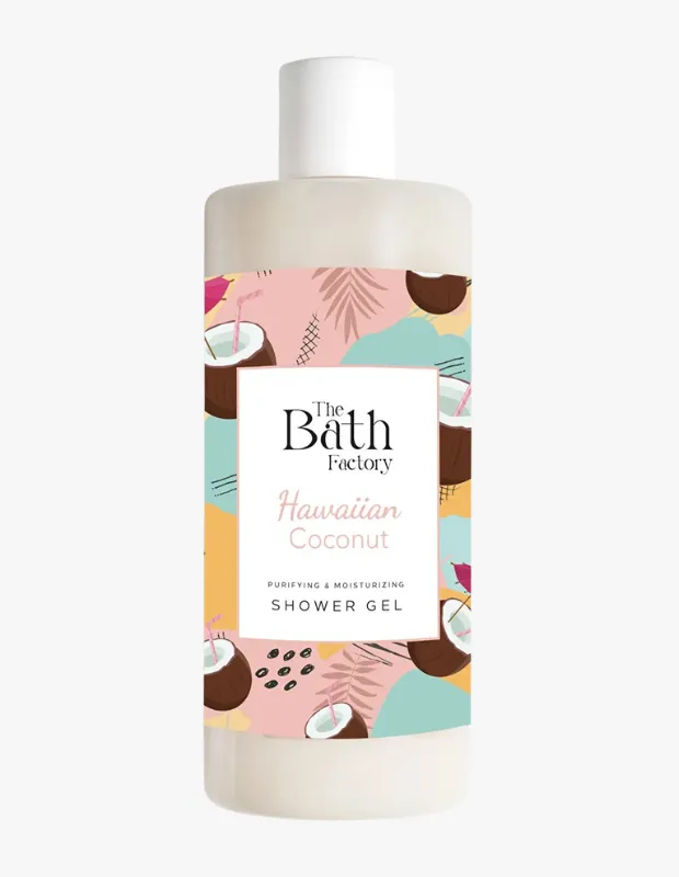 The Bath Factory Hawaiian Coconut nemlendirici ve besleyici hindistan cevizli duş jeli