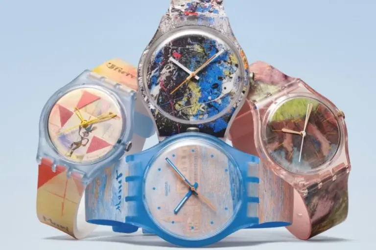 Swatch’un Guggenheim Koleksiyonu: Monet, Pollock ve Klee Saatlere Dönüşüyor