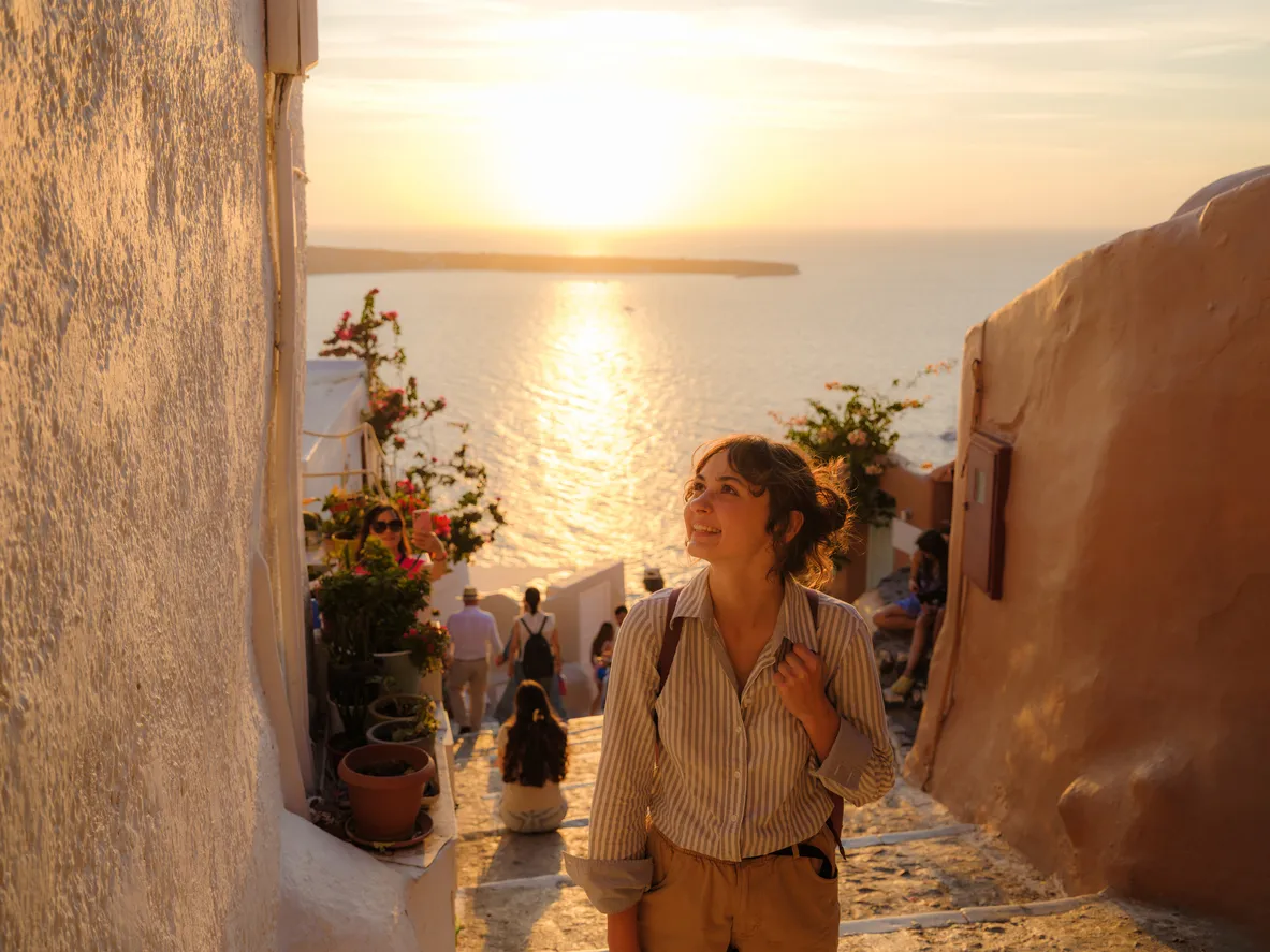Solo travel yapan bir gezgin