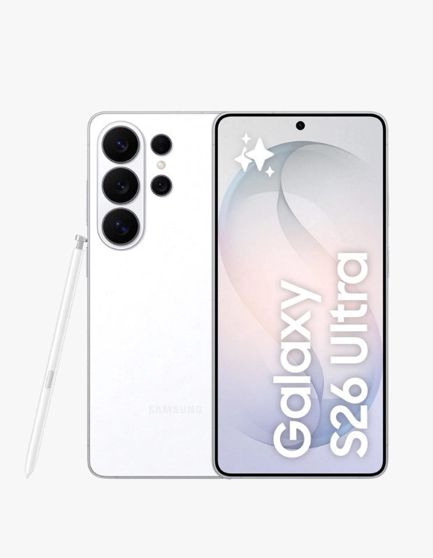 Anneler Günü hediye önerileri arasında modern anneler için teknolojiyle hayatı kolaylaştıran beyaz renkli Samsung Galaxy S26 Ultra akıllı telefon, yanında bulunan beyaz S Pen kalemi ve arka yüzündeki gelişmiş çoklu kamera sistemiyle öne çıkıyor.