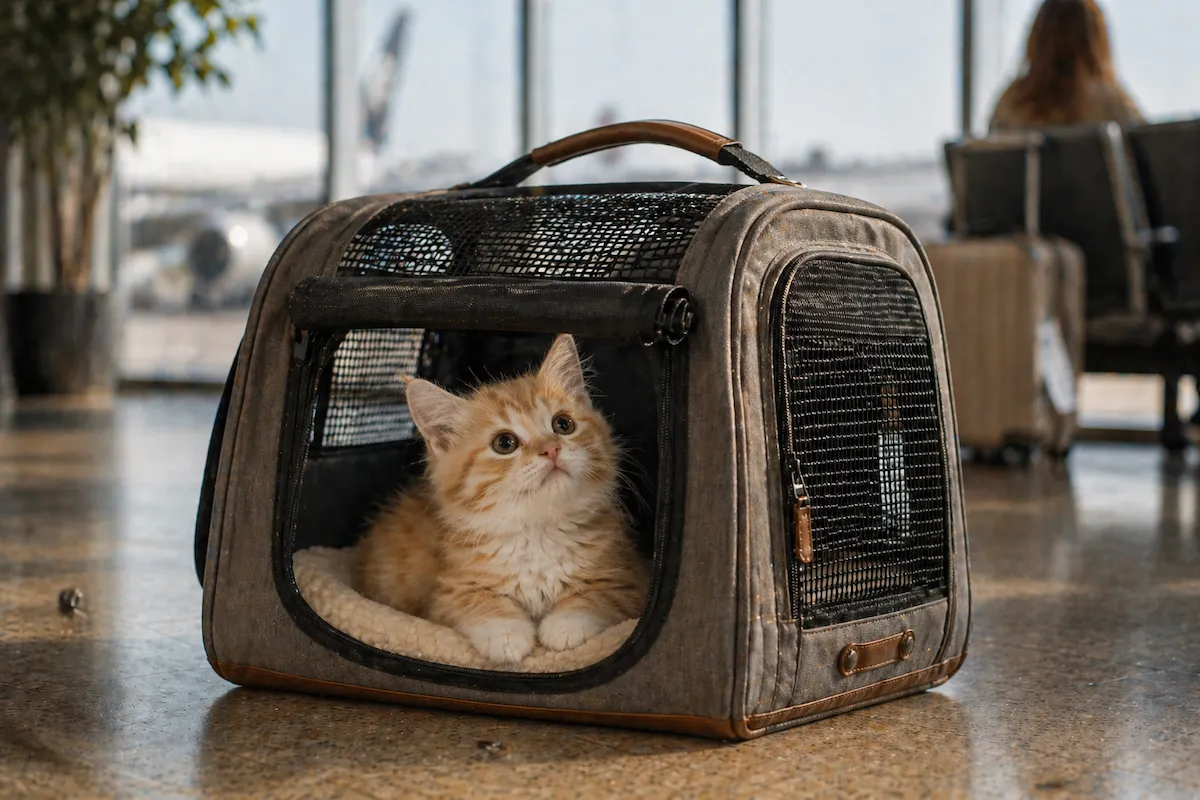 Kedi Taşıma Çantası Nasıl Seçilir? Kedinizin Rahatı ve Stres Olmaması İçin Bilmeniz Gerekenler