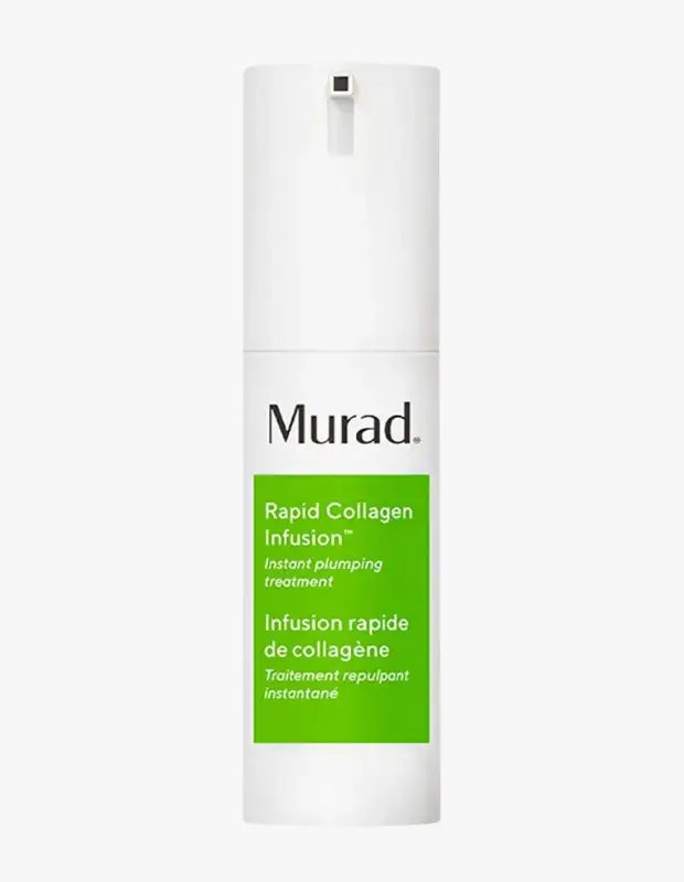 Marka Adı: Murad
Ürün Adı: Murad Rapid Collagen Infusion Serum
Ürün Cinsiyeti: Unisex
Ürün Tipi: Serum
Ürün Sezonsallığı: Belirtilmemiş
Ürün Çeşidi: Cilt Bakım Ürünü
Ürün Özellikleri: Bu beyaz pompalı şişede sunulan serum, hidrolize kolajen, peptitler ve nem destekleyici aktif içeriklerle özel olarak formüle edilmiştir. Cilde dolgun ve sıkı bir görünüm kazandırmayı hedeflerken, özellikle düşük molekül ağırlıklı kolajen teknolojisi sayesinde aktif bileşenlerin cildin derinliklerine nüfuz etmesini sağlayarak anında daha pürüzsüz ve canlı bir his yaratır. Yorgun ve sönük cilt ifadesinin yerini daha diri ve esnek bir dokuya bırakmaya yardımcı olur.
Öne Çıkan Detaylar:
- Hidrolize kolajen, peptitler ve nem destekleyici aktiflerle zenginleştirilmiş formül.
- Düşük molekül ağırlıklı kolajen teknolojisi ile cilde derinlemesine etki eder.
- Cilde anında dolgunlaştırıcı ve sıkılaştırıcı bir görünüm verir.
Kimler Kullanıyor?: Cildinde elastikiyet kaybı, ince çizgiler ve yorgun bir görünüm gözlemleyen, daha dolgun, sıkı ve canlı bir cilt dokusuna sahip olmayı arzu eden bireyler için uygundur. Cildinin kendi kolajen üretimini desteklemeyi ve anında canlanma hissi elde etmeyi amaçlayan, ileri teknoloji cilt bakım ürünlerine ilgi duyan kişiler tarafından tercih edilir.