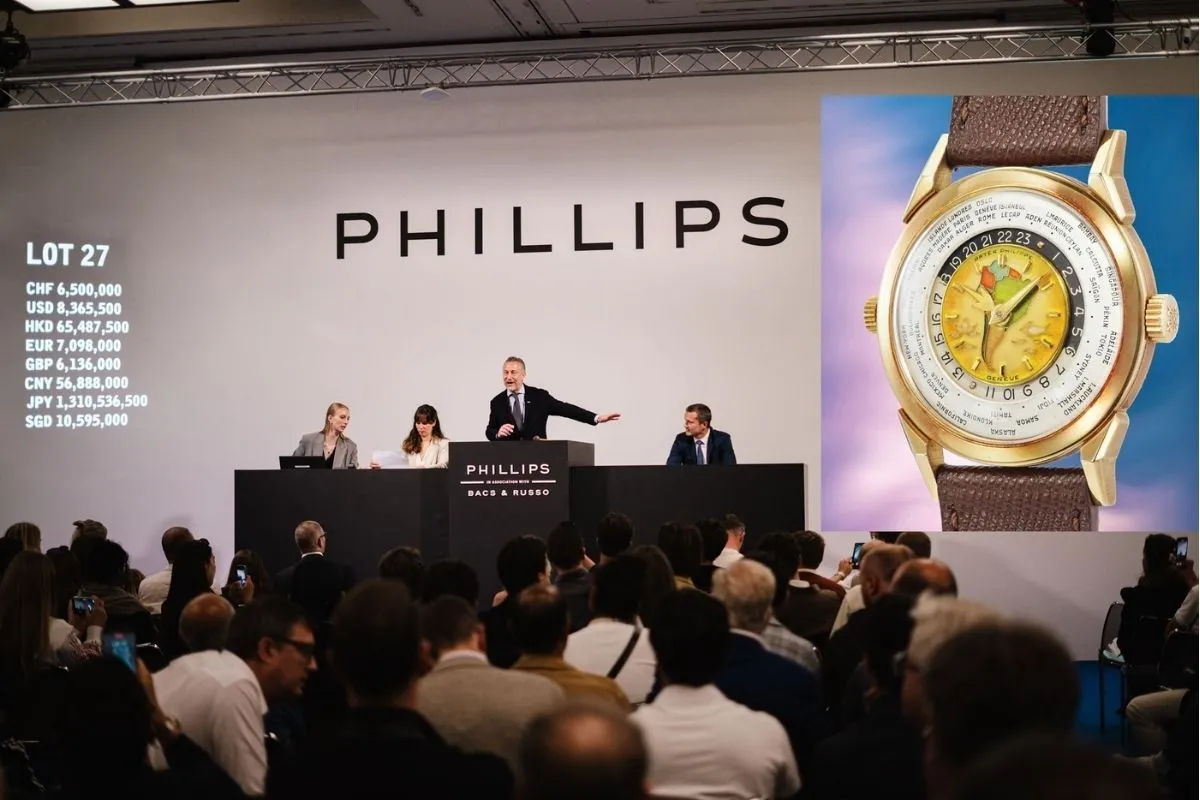 Saat Müzayedelerinin Altın Çağı: Phillips’ten Tarihi Rekorlar