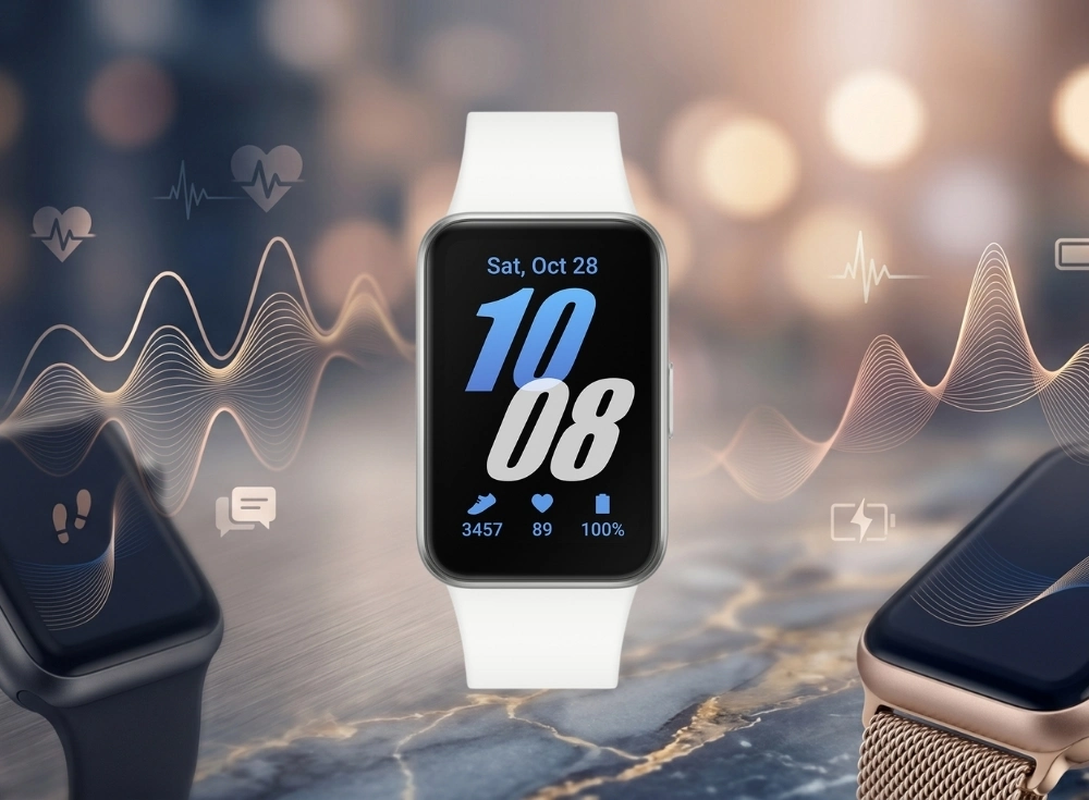 Marka Adı: Samsung
Ürün Adı: Samsung Unisex Galaxy Fit 3 Akıllı Bileklik Beyaz
Ürün Cinsiyeti: Unisex
Ürün Tipi: Akıllı Bileklik
Ürün Sezonsallığı: Belirtilmemiş
Ürün Çeşidi: Spor ve Sağlık Takip Bilekliği
Ürün Özellikleri: Dikdörtgen kasaya ve beyaz silikon kordona sahip bu akıllı bileklik, 1.6 inç AMOLED ekrana sahiptir. Ekranında saat, tarih, adım sayısı, kalp atış hızı ve pil seviyesi gibi temel bilgiler net bir şekilde görüntülenir. Hafif tasarımı sayesinde gün boyu konforlu bir kullanım sunar. Tek şarjla 13 güne kadar pil ömrü sağlayarak şarj endişesini ortadan kaldırır. Kalp ritmi, uyku ve aktivite takibi gibi temel sağlık verilerini izler ve 100'den fazla spor modu desteğiyle spor aktivitelerini kaydeder. Bildirimleri ekranda göstererek günlük yaşamda bağlantıda kalmanızı sağlar.
Öne Çıkan Detaylar:
- 13 güne kadar uzun pil ömrü
- Hafif ve konforlu, modern tasarım
- Geniş ve canlı 1.6 inç AMOLED ekran
- Kalp atış hızı, adım ve uyku gibi temel sağlık verilerini takip
- 100'den fazla spor modu desteği
Kimler Kullanıyor?: Şarj problemleriyle uğraşmak istemeyen, ancak günlük sağlık verilerini ve aktivite takibini sürekli izlemek isteyen kişiler için tasarlanmıştır. Özellikle sporcular, aktif yaşam tarzını benimseyenler ve karmaşık akıllı saat özelliklerine ihtiyaç duymadan temel bildirimleri ve sağlık takibini pratik bir şekilde yönetmek isteyen kullanıcılar için ideal bir seçenektir.