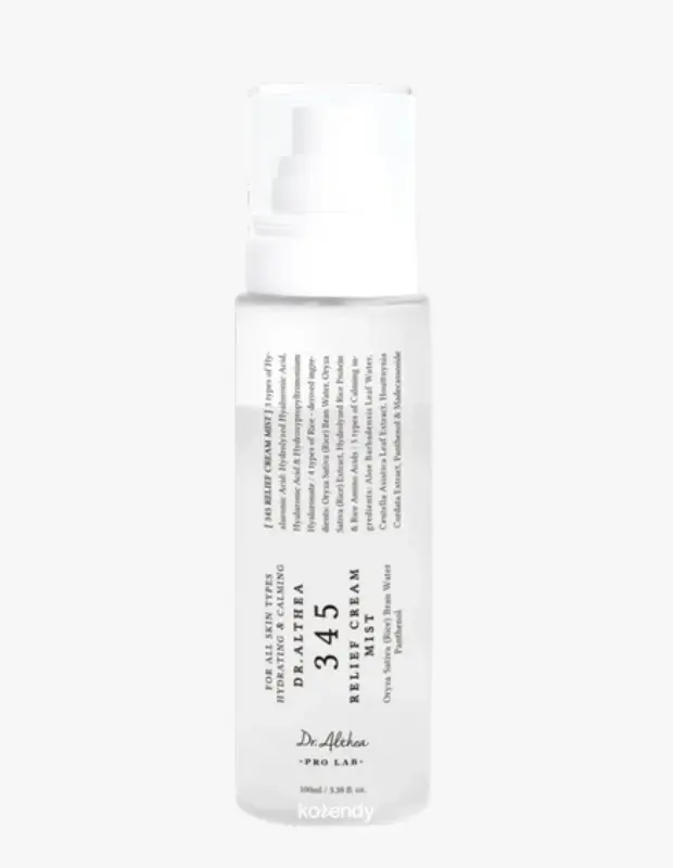 Marka Adı: Dr. Althea
Ürün Adı: Dr. Althea 345 Cream Mist
Ürün Cinsiyeti: Belirtilmemiş
Ürün Tipi: Krem Mist
Ürün Sezonsallığı: Yaz
Ürün Çeşidi: Nemlendirici ve Yatıştırıcı
Ürün Özellikleri: Dr. Althea 345 Cream Mist, tüm cilt tipleri için özel olarak geliştirilmiş, cildi nemlendirme ve yatıştırma özellikleriyle öne çıkan bir yüz mistidir. Formülünde 3 tip Phy-alüronik asit ve Hydroxypropyltrimonium Hyaluronate olmak üzere hiyalüronik asit türevleri ile birlikte, pirinçten elde edilen 4 farklı bileşen (Oryza Sativa (pirinç) Kepeği Suyu, Pirinç Özü, Hidrolize Pirinç Proteini ve Pirinç Amino Asitleri) barındırır. Ayrıca, Aloe Barbadensis Yaprağı Suyu, Centella Asiatica Yaprağı Özü, Houttuynia Cordata Özü, Panthenol ve Madecassoside içeren 5 farklı yatıştırıcı bileşen sayesinde cildi anında rahatlatır ve sakinleştirir. Hafif dokulu bu mist, cildi ağırlaştırmadan nemlendirir, gün içerisindeki nem kaybını giderir ve donuk görünümü azaltarak canlı, taze ve aydınlık bir bitiş sunar. 100 ml boyutuyla pratik bir kullanım sağlar.
Öne Çıkan Detaylar:
- Tüm cilt tipleri için uygun, nemlendirici ve yatıştırıcı etki.
- Hiyalüronik asit ve pirinç bazlı zengin içeriklerle yoğun hidrasyon sağlar.
- Aloe vera, centella asiatica ve panthenol gibi bitkisel özlerle cildi anında sakinleştirir ve ferahlatır.
Kimler Kullanıyor?: Cildinin gün içinde kuruluk, yorgunluk veya donukluk yaşadığını hisseden, hızlı ve etkili bir nem takviyesi arayan herkes bu krem misti tercih edebilir. Özellikle yaz aylarında veya klimalı ortamlarda cildini canlandırmak, nem bariyerini güçlendirmek ve doğal, sağlıklı bir ışıltı kazanmak isteyenler için idealdir. Hafif yapılı ürünleri tercih eden ve cildine nazik bir bakım sunmayı amaçlayan kişiler için günlük rutine kolayca adapte edilebilir.