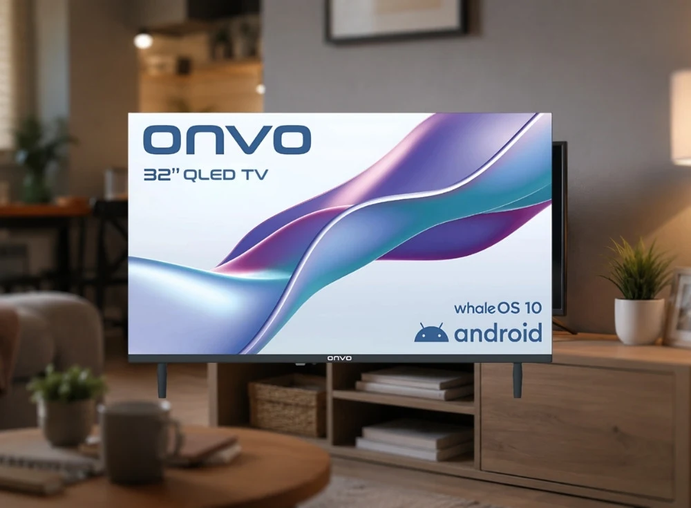 Marka Adı: ONVO
Ürün Adı: ONVO 32VQ80F2HA 32 inç Full HD Android LED Televizyon
Ürün Cinsiyeti: Belirtilmemiş
Ürün Tipi: Televizyon
Ürün Sezonsallığı: Belirtilmemiş
Ürün Çeşidi: Smart TV
Ürün Özellikleri: Bu ONVO 32 inç LED televizyon, Full HD çözünürlük sunarak net ve canlı görüntüler sağlar. Android TV işletim sistemi sayesinde geniş uygulama desteğine sahip olup, ekranda görünen WhaleOS 10 arayüzü ile kullanıcı dostu bir deneyim sunar. Wi-Fi bağlantısı ve HDR desteği ile geliştirilmiş bir izleme deneyimi sunan model, ince çerçeveli modern tasarımı ve sağlam ayaklarıyla her mekana estetik bir uyum sağlar. Dahili uydu alıcısı sayesinde ekstra bir cihaza ihtiyaç duymadan televizyon yayınlarına erişim imkanı sunar.
Öne Çıkan Detaylar:
- Full HD görüntü kalitesi
- Android TV ve WhaleOS 10 işletim sistemi
- HDR desteği ve Wi-Fi bağlantısı
- Dahili uydu alıcısı ile pratik kullanım
Kimler Kullanıyor?: Full HD görüntü kalitesini Android TV'nin sunduğu akıllı özelliklerle bir araya getirmek isteyen, bütçe dostu ve kompakt bir televizyon arayanlar için idealdir. Özellikle öğrenci evleri, mutfaklar, yatak odaları veya yazlık gibi küçük yaşam alanları için uygun olup, dijital platform içeriklerini ve televizyon yayınlarını keyifle takip etmek isteyen herkes tarafından tercih edilebilir.