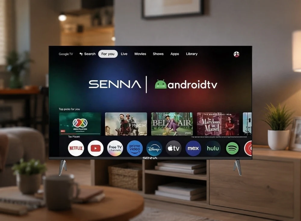 Marka Adı: SENNA
Ürün Adı: SENNA 32WF7500H 32 İnç HD Ready Android Smart LED Televizyon
Ürün Cinsiyeti: Belirtilmemiş
Ürün Tipi: LED Televizyon
Ürün Sezonsallığı: Belirtilmemiş
Ürün Çeşidi: Akıllı Televizyon
Ürün Özellikleri: Bu SENNA LED televizyon, modern ve minimalist bir tasarıma sahiptir. 32 inç HD Ready LED panel ekranıyla net görüntüler sunar. Görselde belirgin bir şekilde görülen Android TV işletim sistemi ve Google TV arayüzü sayesinde Netflix, YouTube, Prime Video, Disney+ ve Apple TV gibi popüler uygulamalara kolay ve hızlı erişim sağlar. Dahili uydu alıcısı ile ek bir cihaza gerek kalmadan televizyon yayınlarını izleme imkanı sunar. USB medya oynatıcı ve çoklu HDMI girişleri gibi çeşitli bağlantı seçenekleri sunarak, kullanıcılara geniş multimedya imkanları sağlar. Cihaz, şık bir duruş sergileyen iki adet V şeklinde metalik ayak üzerinde dengeli bir şekilde konumlandırılmıştır.
Öne Çıkan Detaylar:
- Google TV ve Android TV arayüzü ile zengin uygulama desteği
- 32 inç HD Ready LED panel ekran
- Dahili uydu alıcısı ve çeşitli multimedya bağlantı noktaları (USB, HDMI)
Kimler Kullanıyor?: Evlerinde kompakt, işlevsel ve uygun fiyatlı bir televizyon arayan kişiler bu modeli değerlendirebilir. Özellikle yatak odası, mutfak, yazlık ev veya öğrenci odası gibi küçük yaşam alanları için ikinci bir televizyon ihtiyacını karşılamak isteyenler için idealdir. Geleneksel televizyon yayınlarını takip ederken aynı zamanda modern akıllı TV özelliklerinden ve popüler dijital platformlardan faydalanmak isteyenler için pratik bir çözüm sunar.
