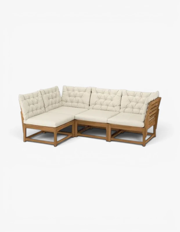 Marka Adı: Ikea
Ürün Adı: Ikea Kanepe Seti
Ürün Cinsiyeti: Unisex
Ürün Tipi: Kanepe Seti
Ürün Sezonsallığı: Tüm Sezon
Ürün Çeşidi: Modüler Köşe Kanepe
Ürün Özellikleri: Bu modern ve şık kanepe seti, açık renkli, dayanıklı ahşap iskeleti ve zarif lamel detaylarıyla hem iç hem de dış mekanlara uyum sağlar. Köşe tasarımı modüler yapısıyla farklı düzenlemelere olanak tanırken, konforlu ve yumuşak dokulu, düğmeli bej minderleri derin oturma deneyimi sunar. Sahil evi tarzı veya coastal dekorasyonlar için ideal olan bu set, doğal malzemelerin sıcaklığını modern bir estetikle birleştirir.
Öne Çıkan Detaylar:
- Dayanıklı açık renk ahşap iskelet ve lamel yan detaylar
- Modüler yapısıyla esnek köşe düzenlemesi imkanı
- Düğme detaylı, kalın ve konforlu bej oturma ve sırt minderleri
Kimler Kullanıyor?: Evinde ferah, doğal ve dingin bir atmosfer yaratmak isteyenler için ideal olan bu kanepe seti, minimalist ve modern coastal estetiği benimseyenleri cezbeder. Doğal malzemelerin sıcaklığını yaşam alanlarına taşımayı seven, konforlu ve fonksiyonel mobilyalar arayan kişiler, balkon, teras veya salon gibi farklı alanlarda bu setin rahatlığından ve şıklığından yararlanabilirler.