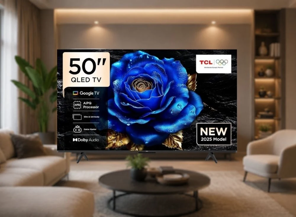 Marka Adı: TCL
Ürün Adı: TCL 50T6C 50 İnç QLED 4K Google TV HDR10 Dolby Audio Akıllı Televizyon
Ürün Cinsiyeti: Belirtilmemiş
Ürün Tipi: Akıllı Televizyon
Ürün Sezonsallığı: Yeni Model (2025)
Ürün Çeşidi: QLED Google TV
Ürün Özellikleri: Bu TCL 50T6C model akıllı televizyon, 50 inçlik QLED paneliyle canlı ve parlak 4K Ultra HD görüntüler sunar. AIPQ İşlemci ve Google TV işletim sistemi sayesinde akıcı bir kullanıcı deneyimi sağlarken, yerleşik Chromecast ile kolay içerik paylaşımına imkan tanır. HDR10 desteği ile gerçekçi renk derinliği, Dolby Audio teknolojisiyle ise zengin ve etkileyici ses kalitesi vadeden bu ürün, ince ve yekpare tasarımıyla her ortama modern bir hava katar. Ayrıca Game Master özellikleri sayesinde oyun tutkunları için optimize edilmiş bir performans sunmaktadır. 2025 model olarak piyasaya sürülen bu televizyon, çok yönlü eğlence için tasarlanmıştır.
Öne Çıkan Detaylar:
- Canlı renkler ve yüksek parlaklık sunan 50 inç QLED 4K ekran.
- Akıcı kullanıcı deneyimi ve uygulama zenginliği sağlayan Google TV işletim sistemi ve AIPQ İşlemci.
- Etkileyici ses deneyimi sunan Dolby Audio ve oyun tutkunlarına özel Game Master özellikleri.
Kimler Kullanıyor?: Bu televizyon, evinde sinematik kalitede görüntü ve ses deneyimi yaşamak isteyen film ve dizi tutkunlarına, akıcı Smart TV özellikleriyle dijital içeriklere kolayca erişmeyi tercih edenlere, gelişmiş oyun deneyimi arayan oyunculara ve şık tasarımıyla yaşam alanına değer katmak isteyen teknoloji severlere hitap etmektedir. Özellikle bütçe dostu fiyatlarla yüksek performans ve QLED teknolojisini bir arada arayan kullanıcılar için idealdir.