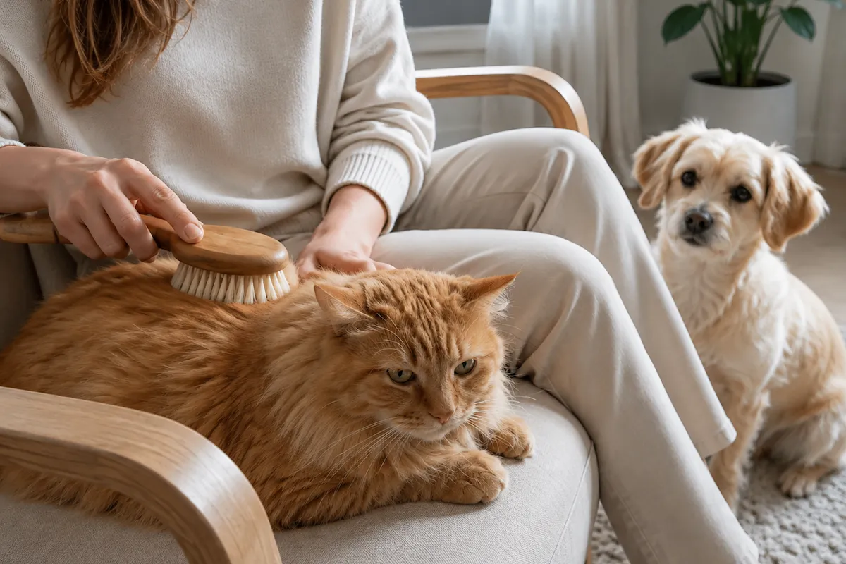 Sıcak Havalarda Kedinizi ve Köpeğinizi Rahatlatacak Tüy Bakımı Adımları