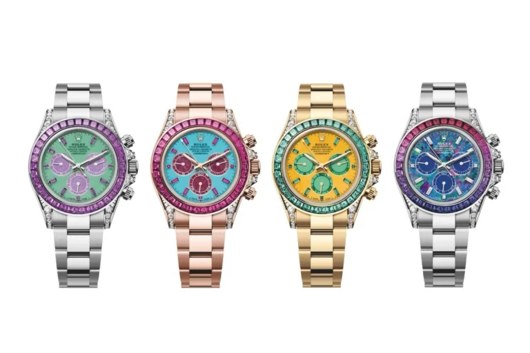 Rolex Tarihinde Bir İlk: Federer ve DiCaprio Destekli 4 Eşsiz Daytona Bugün Satışa Çıkıyor